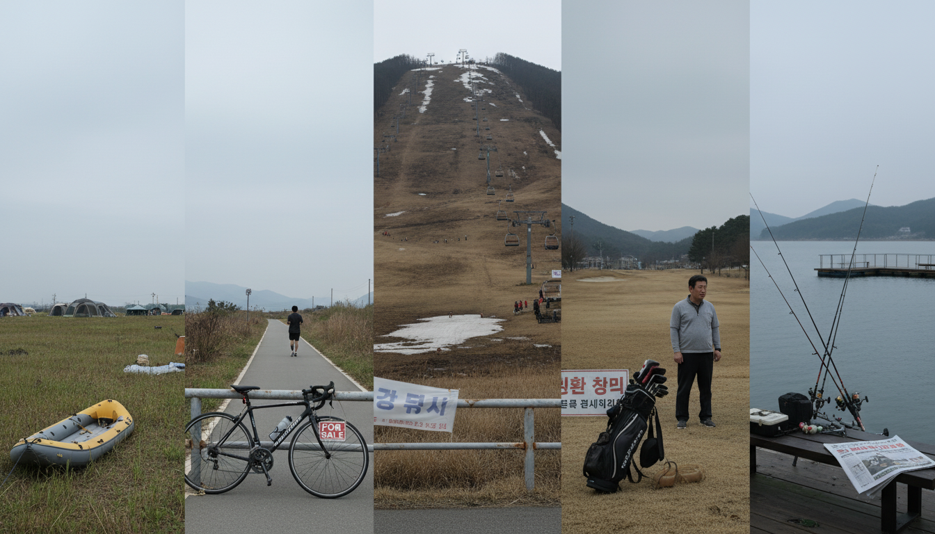 중산층 지갑 닫았다! 5대 취미 동시 붕괴, 경고등 켜진 대한민국