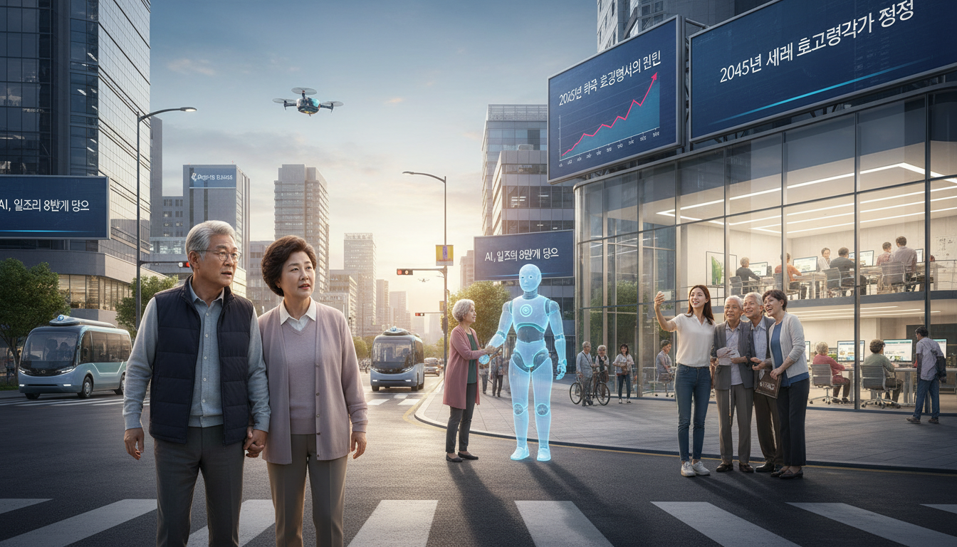 AI가 일자리를 삼키는 나라, 65세 이후를 어떻게 버틸 것인가