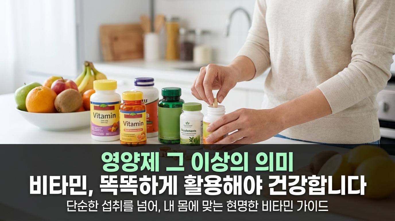 비타민 A부터 K까지, 우리 몸을 지키는 생명의 작은 조각들