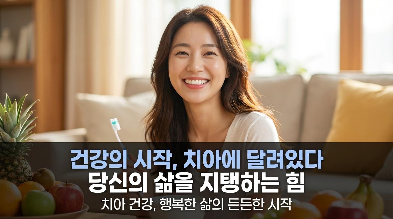 당신의 첫인상, 이 하나로 바뀝니다 – 치아가 말해주는 건강의 모든 것