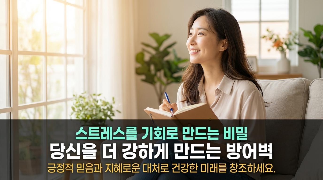 스트레스, 죽음의 덫인가 생존의 무기인가: 당신의 생각이 운명을 결정한다