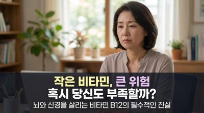 채식인의 필수 영양제! 뇌와 신경 생존 걸린 비타민 B12, 당신은 안전한가요?